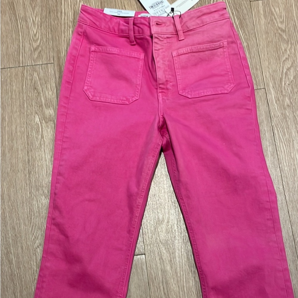 SOLD Zara Pink Flare Jeans